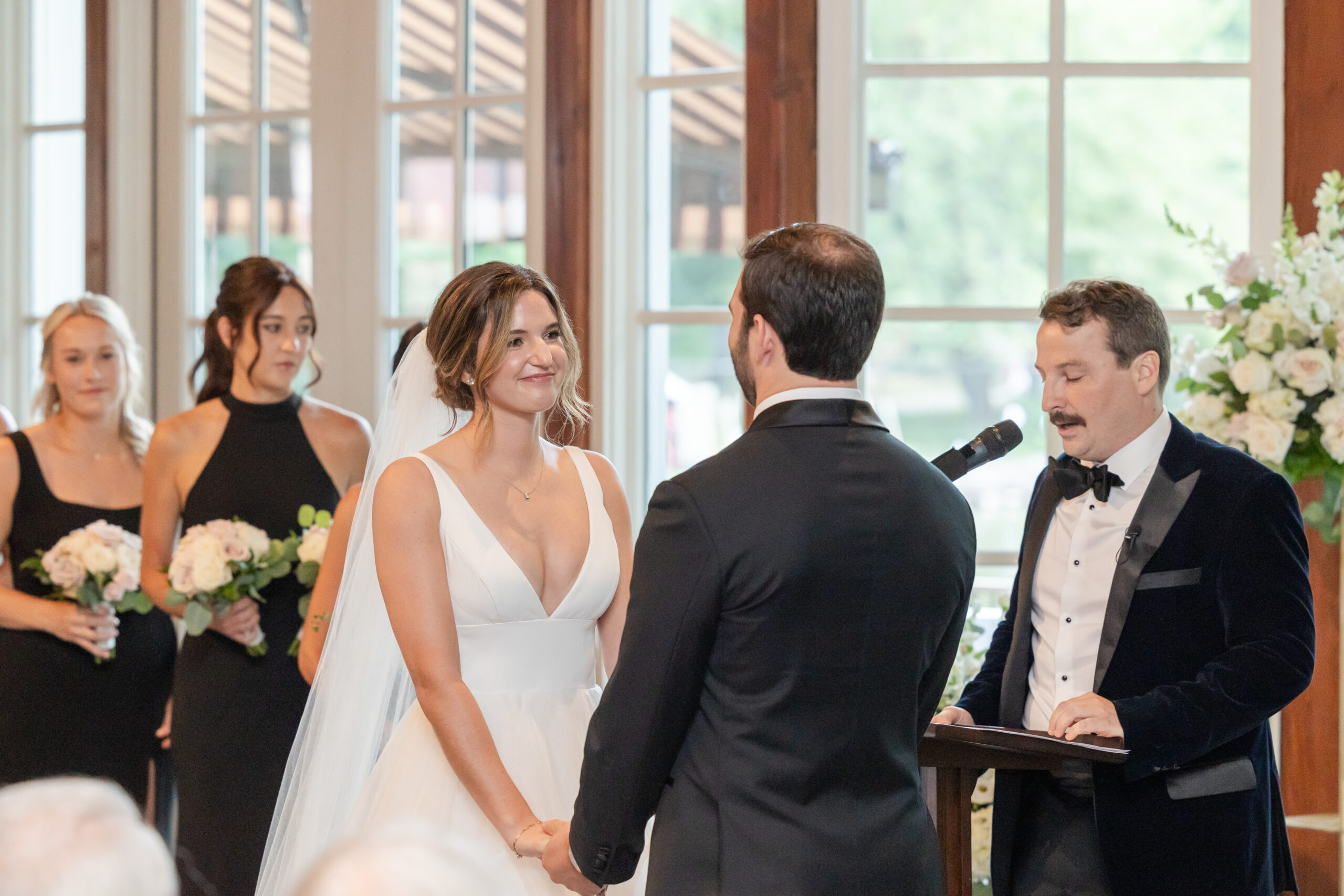 New York City Wedding Ceremony at Central Park Boat House