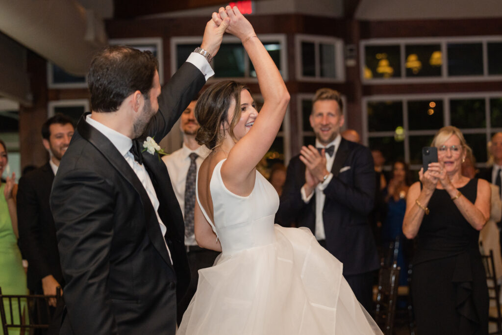 New York City Wedding Ceremony - Central Park Boat House first dance