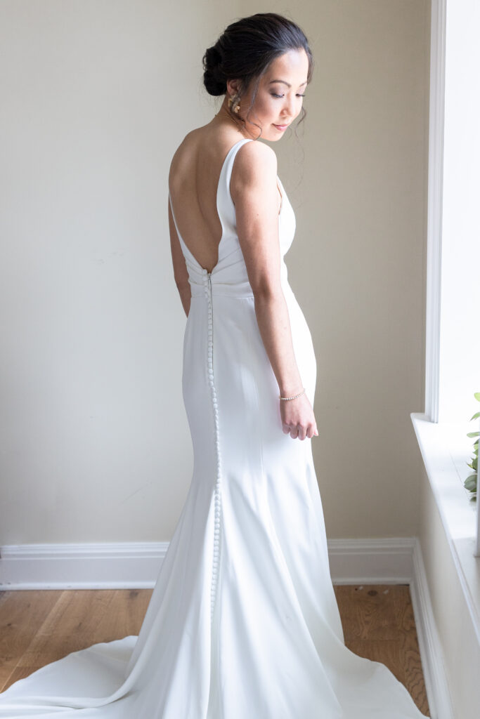 Bride getting ready portraits