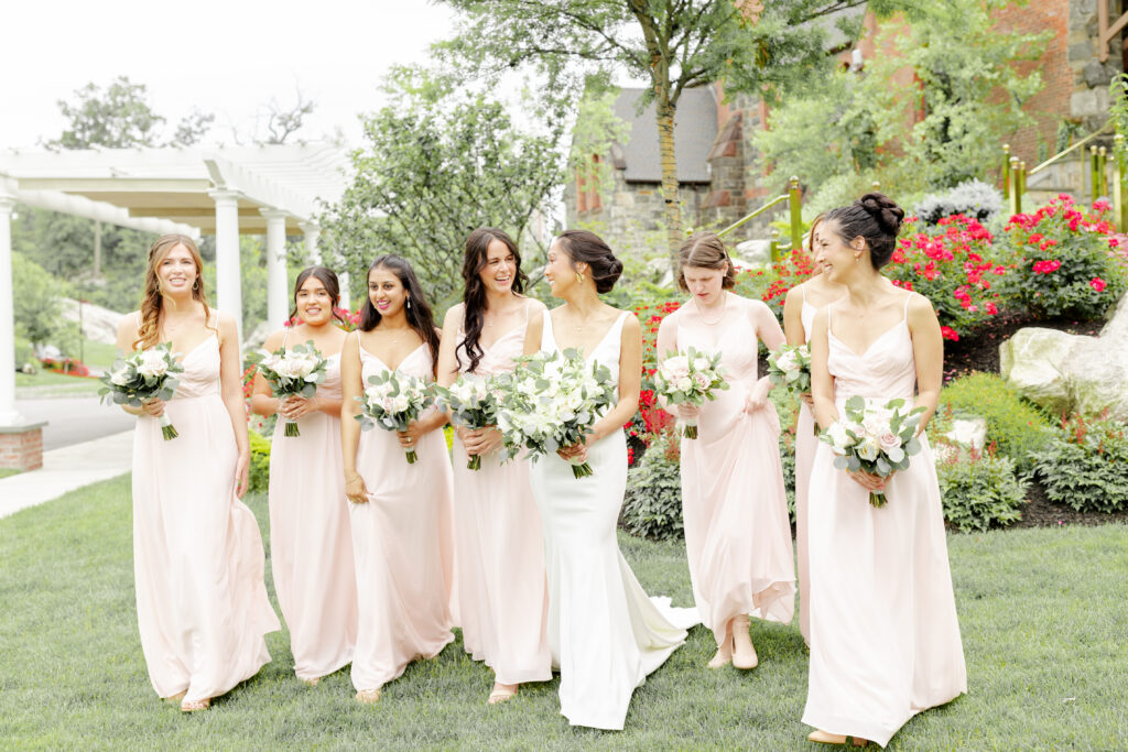 Bride and Her Bridal Party