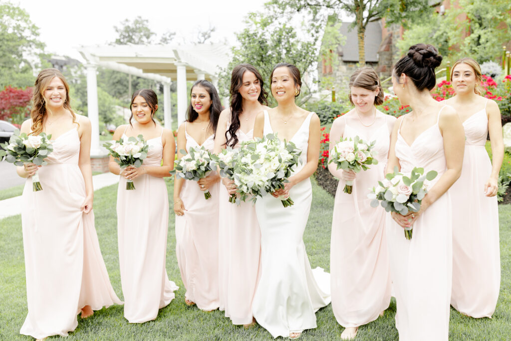 Bride and Her Bridal Party