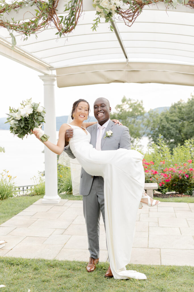 Wedding Ceremony at the New York Upstate Wedding Venue - near Hudson Valley