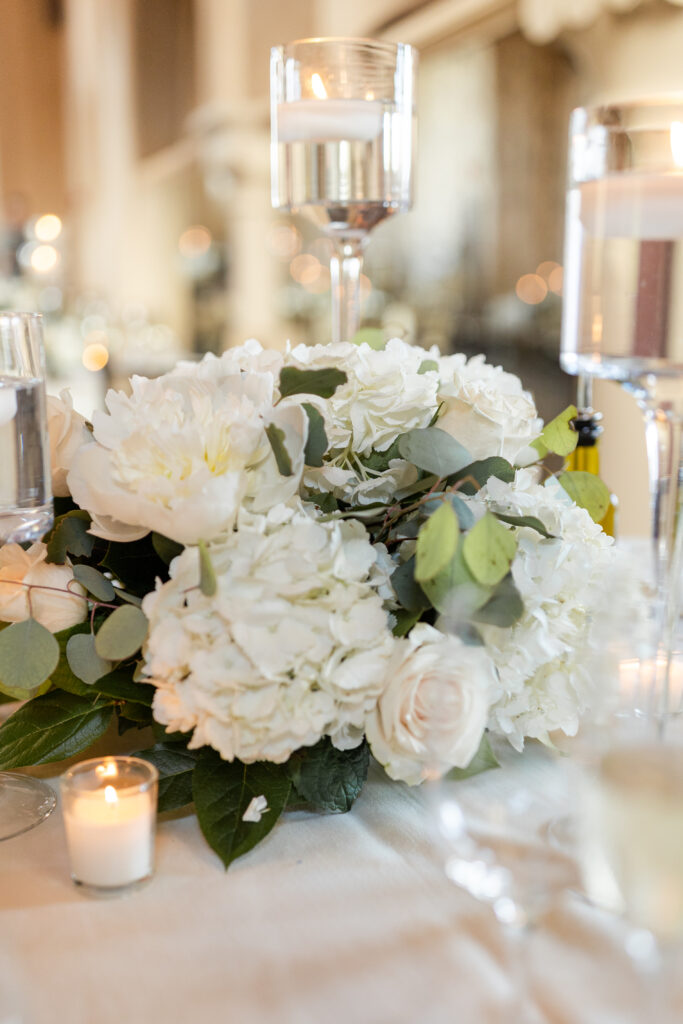 Wedding Reception Floral Details