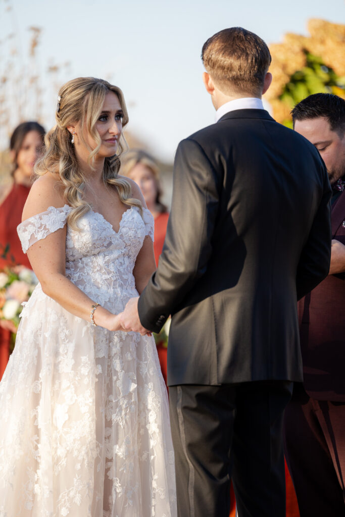 Wedding Ceremony_Bride and Groom_Yacht Club Wedding