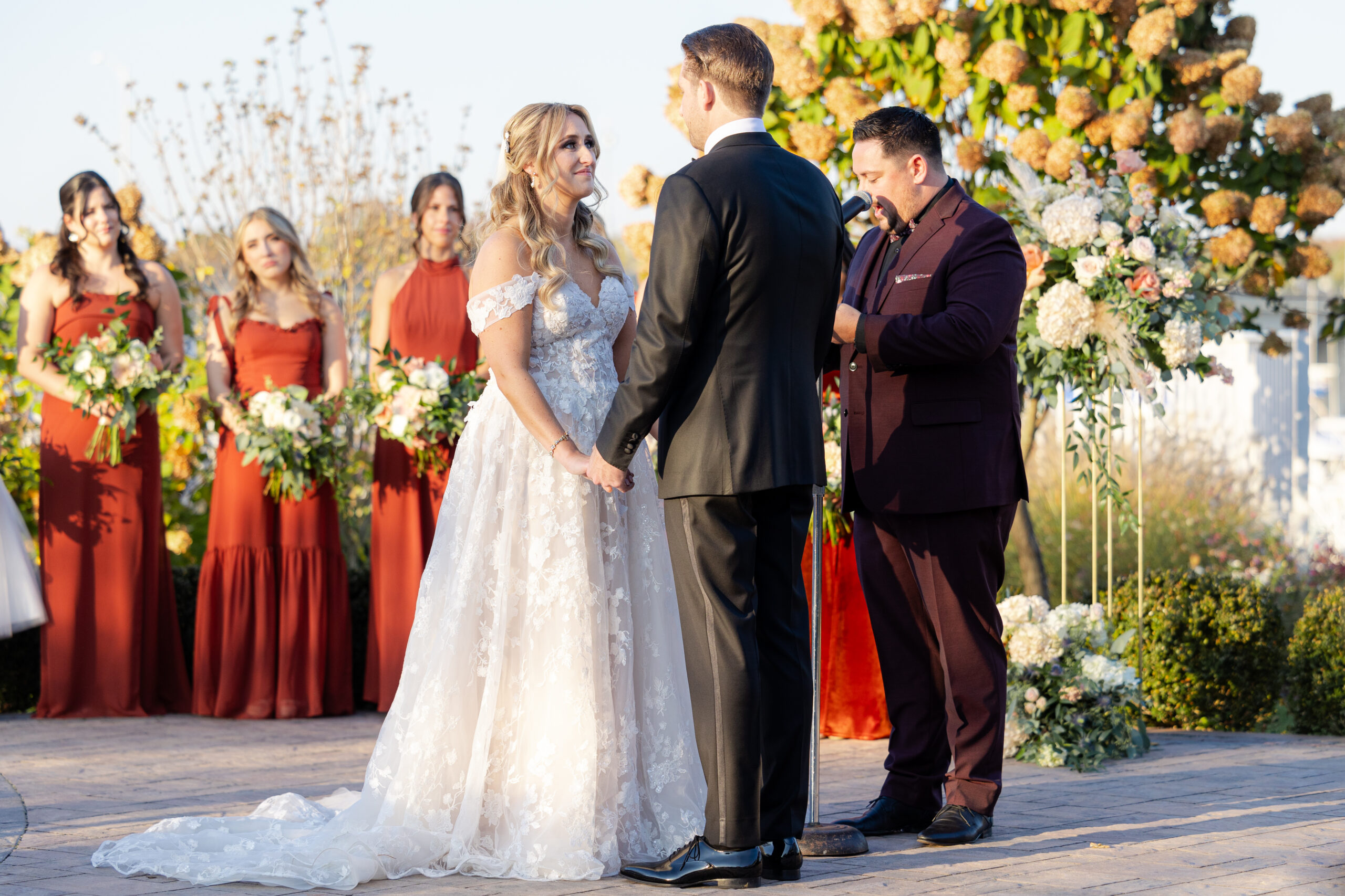 Wedding Ceremony_Bride and Groom_Yacht Club Wedding