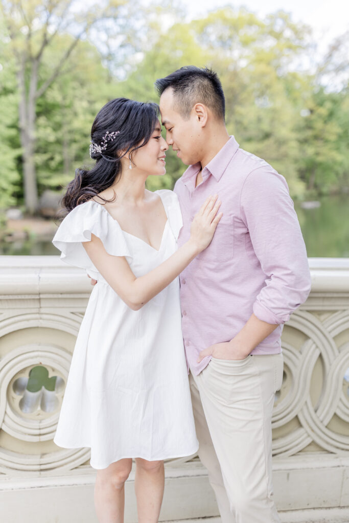 Romantic couple photos at Central Park