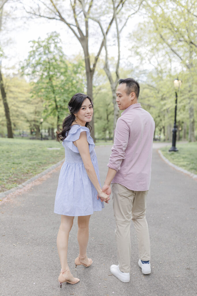 Central Park Romantic Engagement Photos NYC