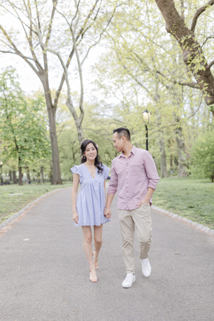 Central Park Romantic Engagement Photos NYC