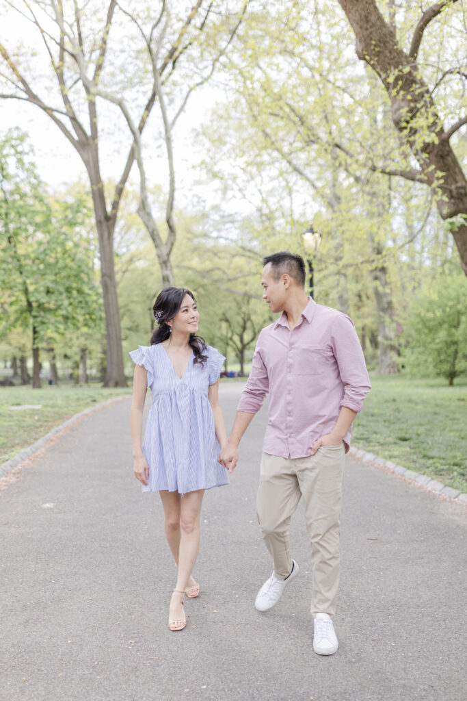 Central Park Romantic Engagement Photos NYC