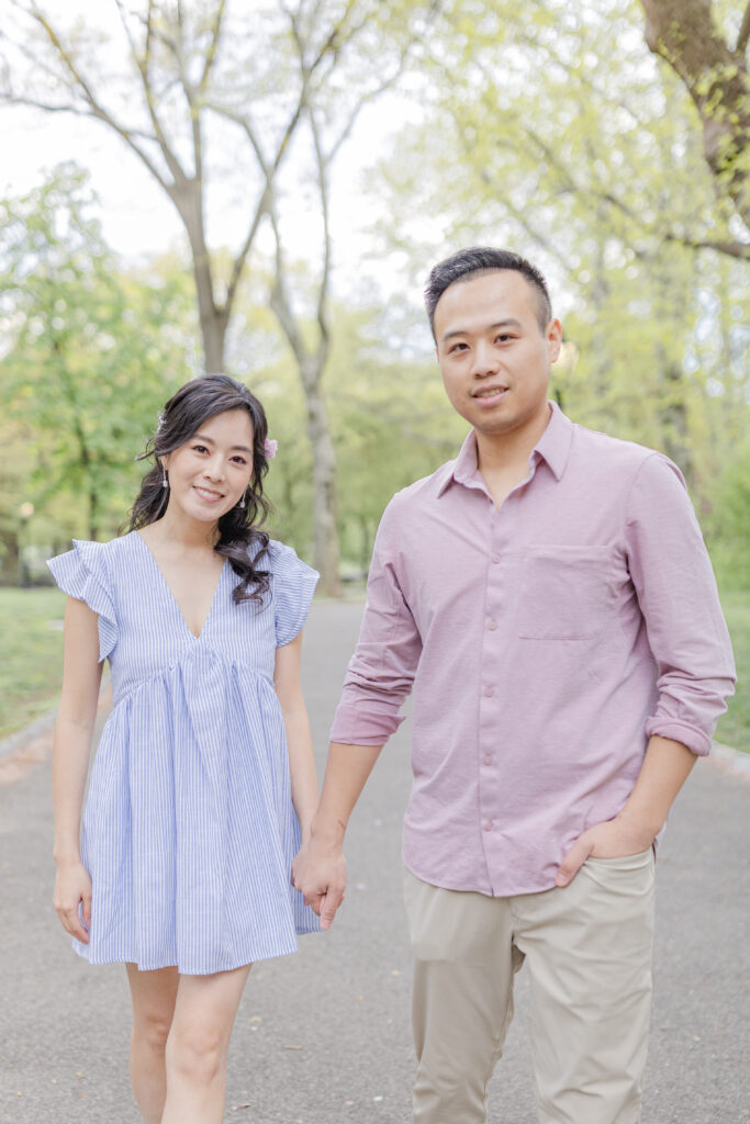 Central Park Romantic Engagement Photos NYC