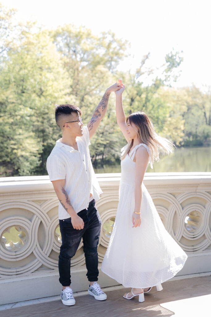 Fun Engagement Session With Couple in NYC