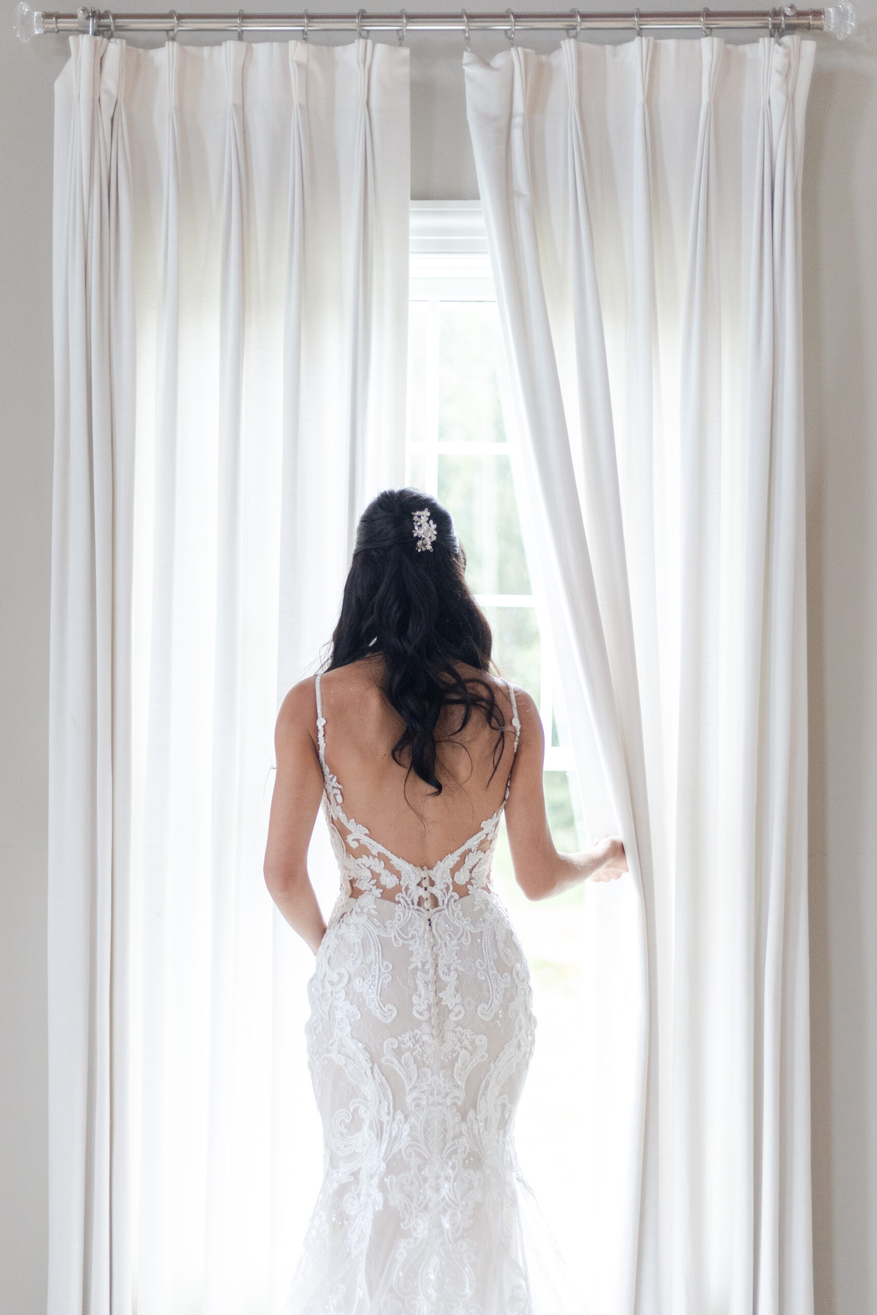 Bride Portraits at NJ Vineyard Wedding Venue