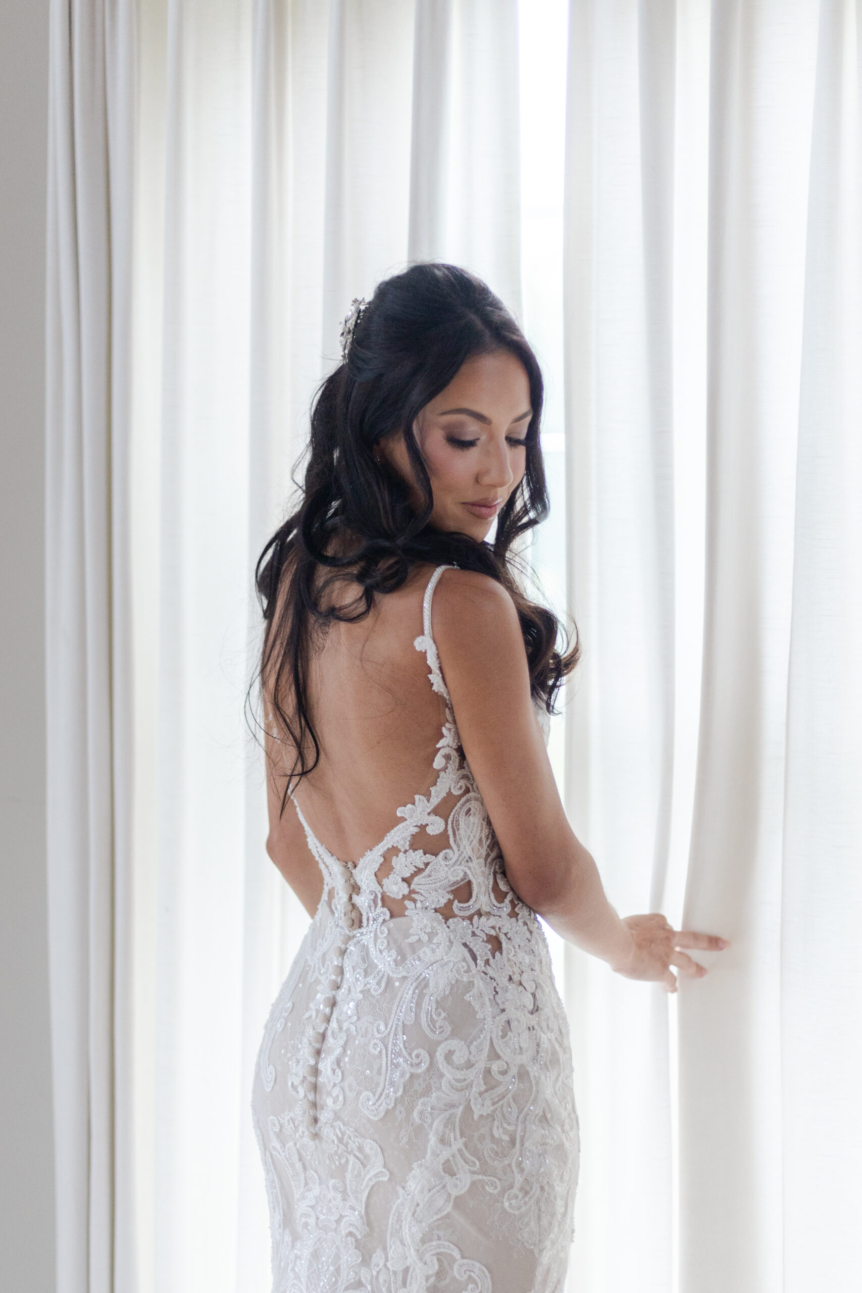Bride Portraits at NJ Vineyard Wedding Venue