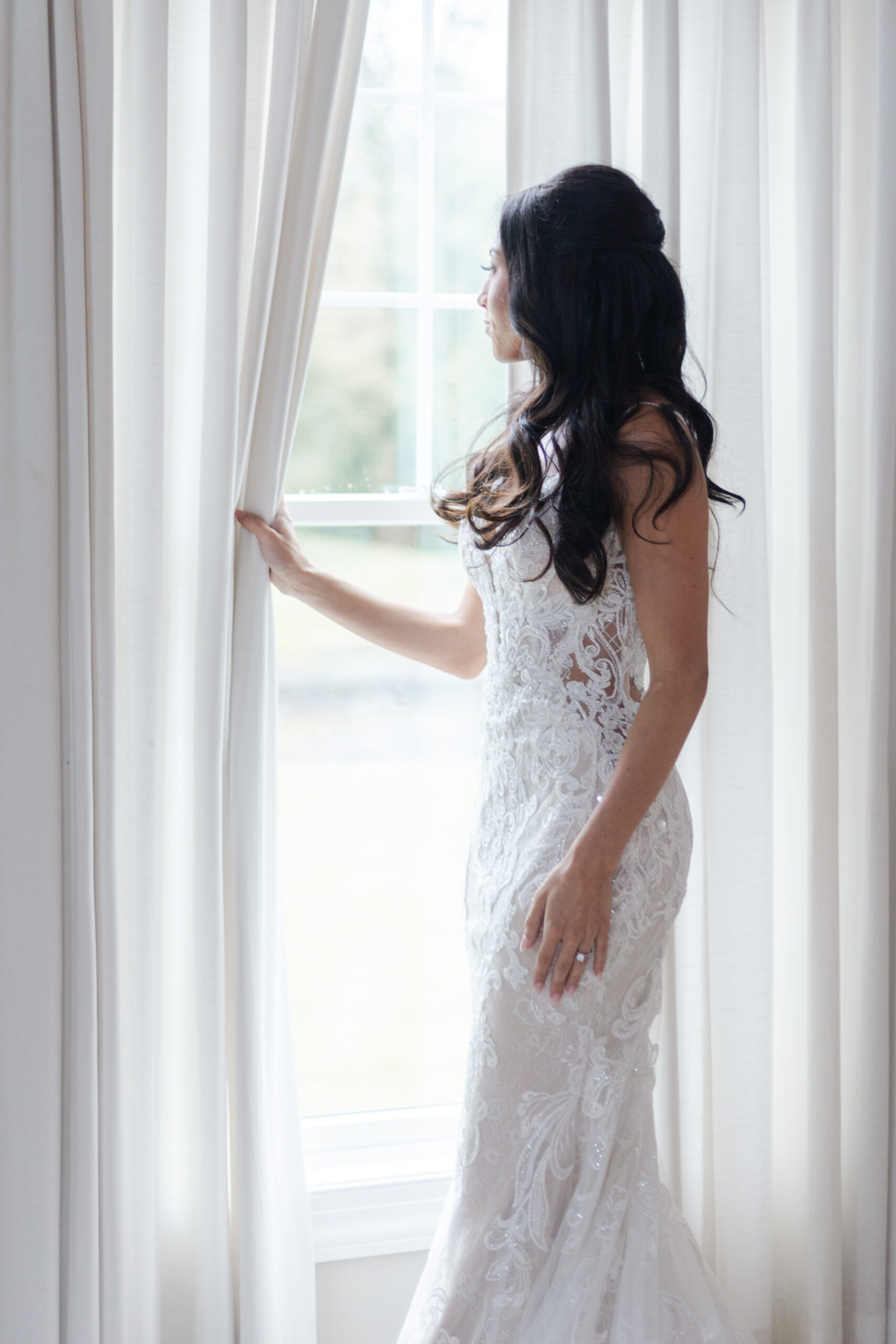 Bride Portraits at NJ Vineyard Wedding Venue
