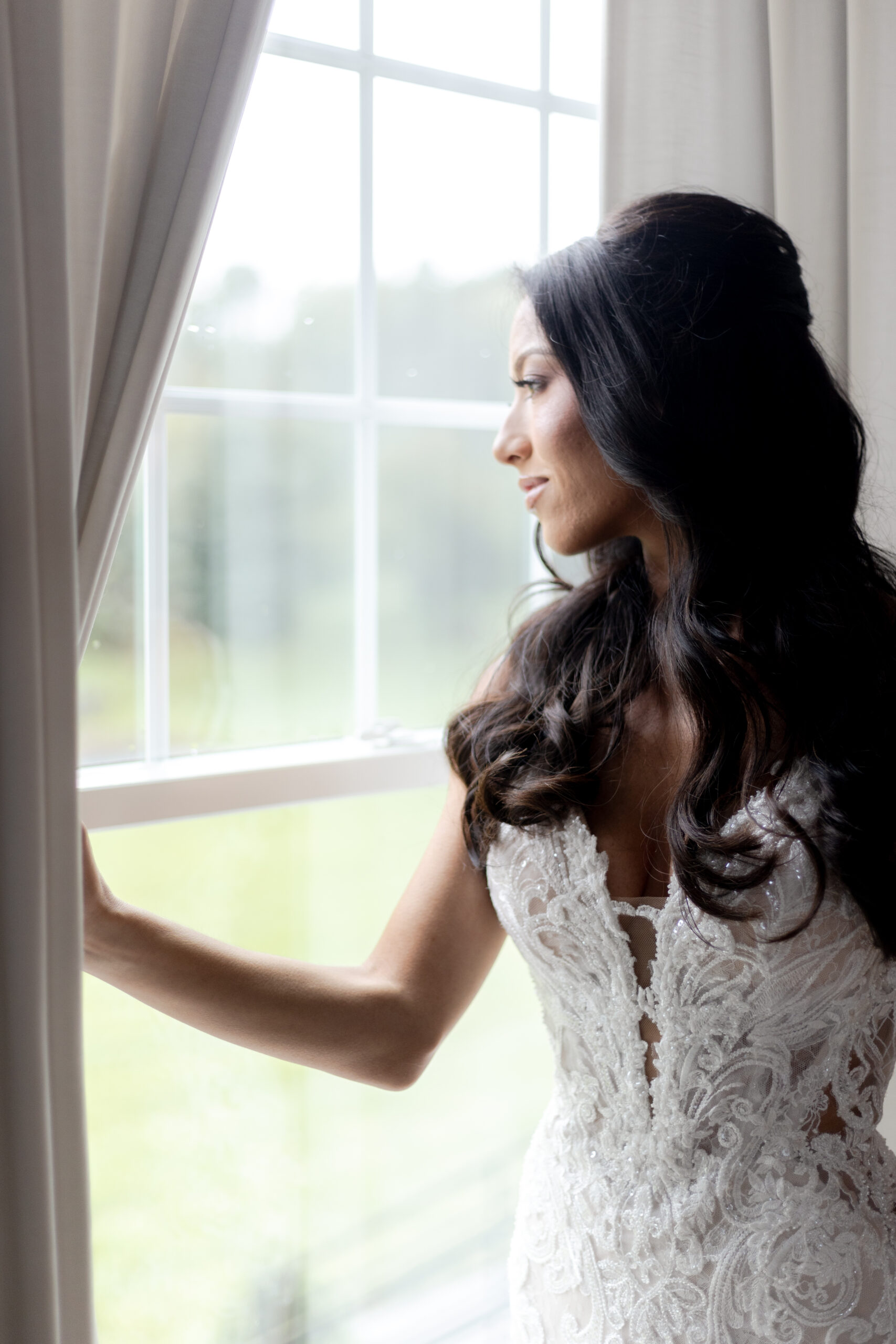 Bride Portraits at NJ Vineyard Wedding Venue