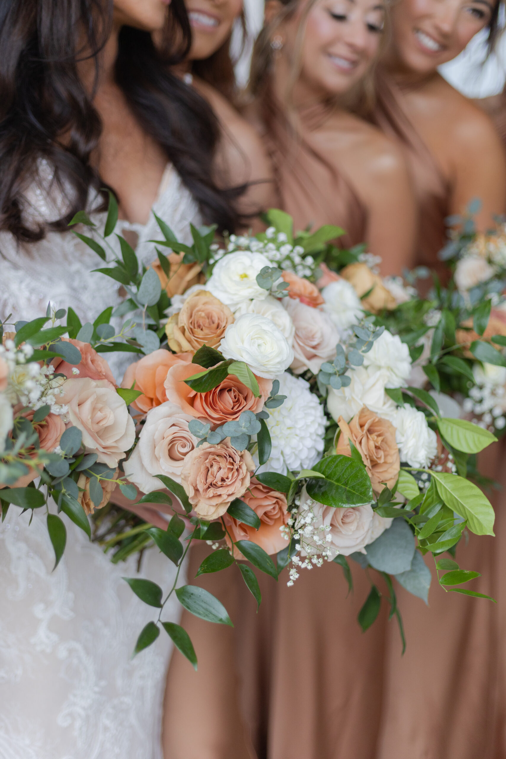 Bride and Bridesmaid's Bouquet