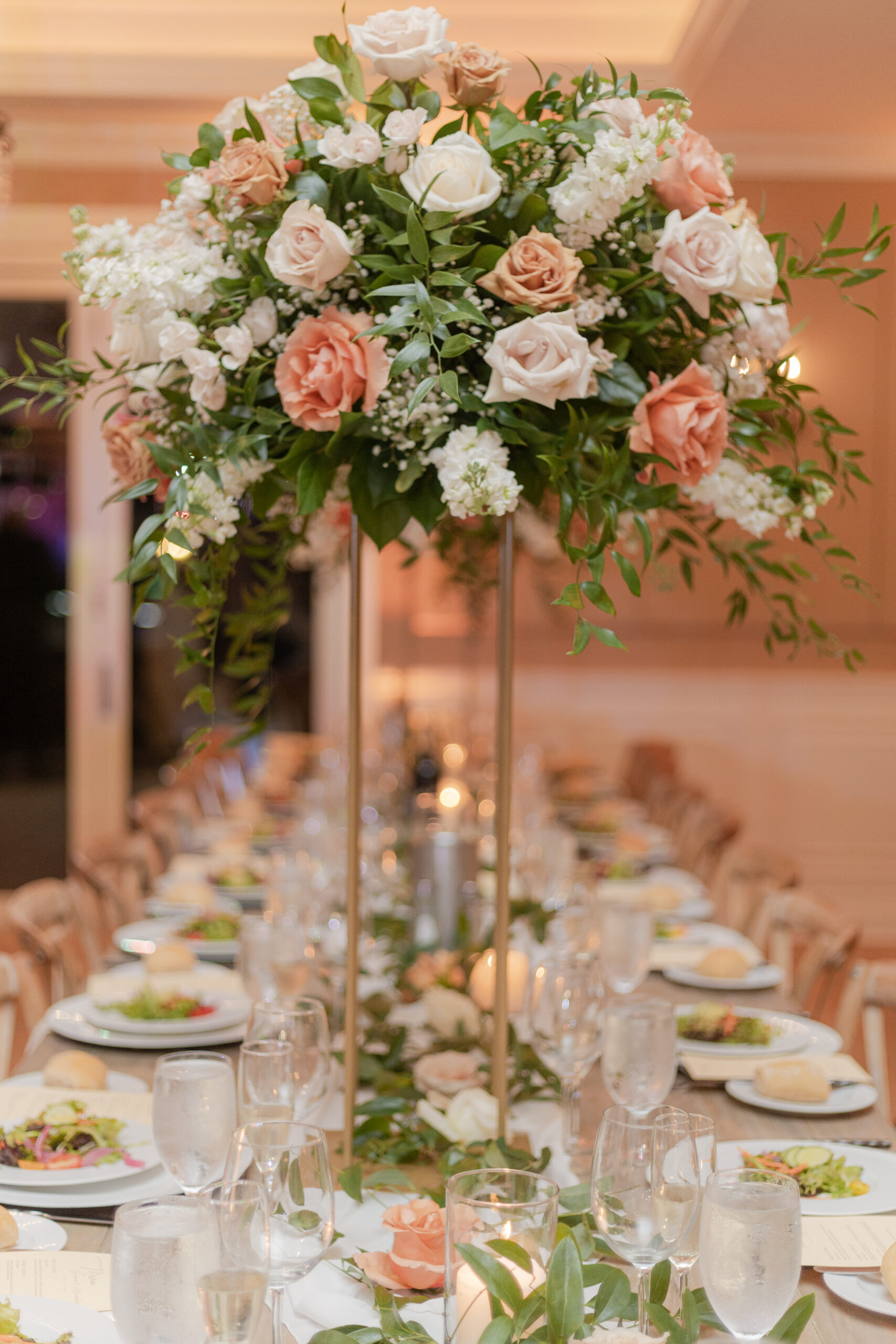 Wedding Reception Details_Florals Centerpiece