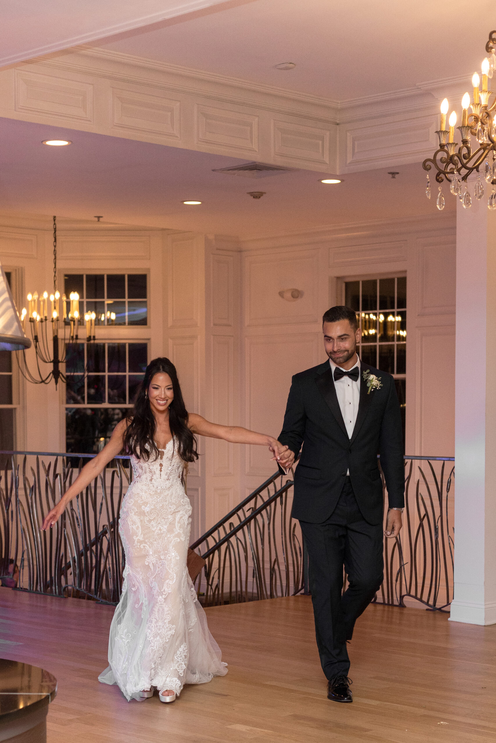 Bride and Groom's First Dance at NJ Vineyard Wedding Reception