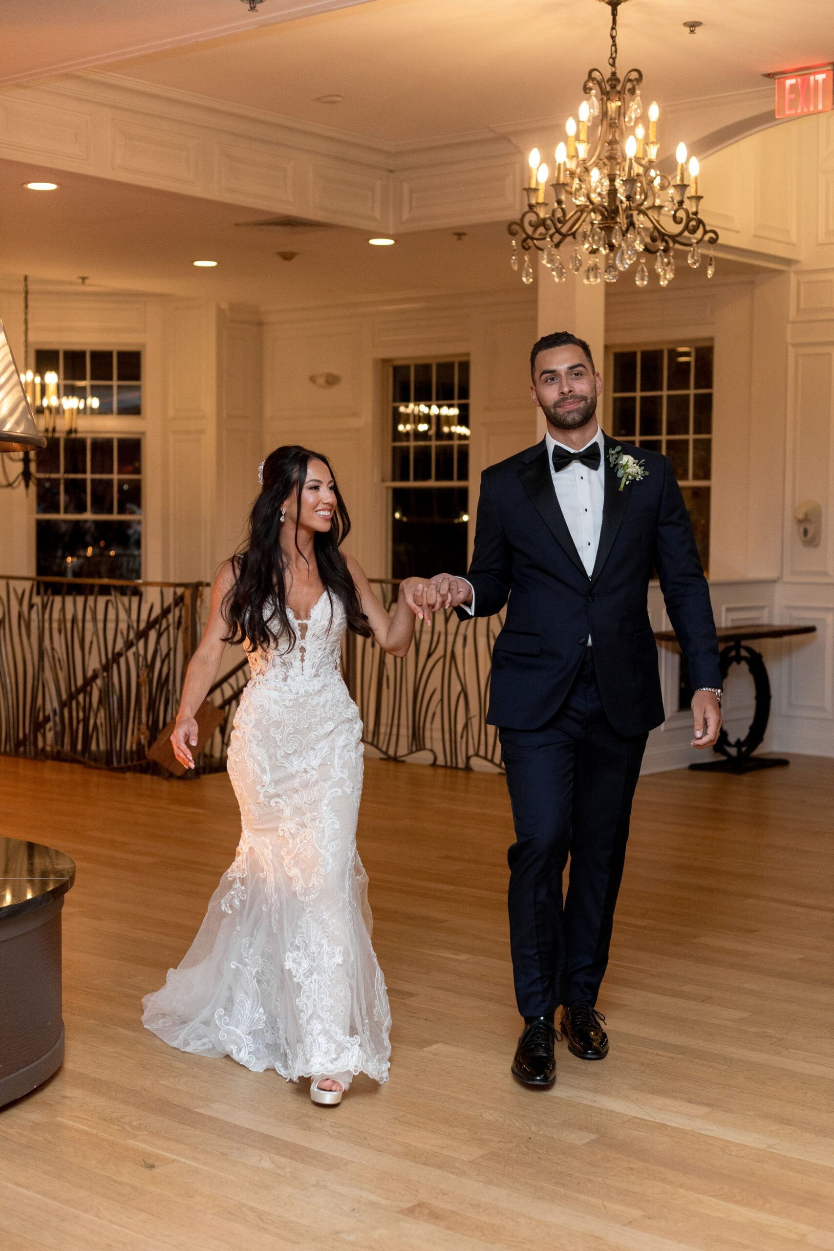 Bride and Groom's First Dance at NJ Vineyard Wedding Reception
