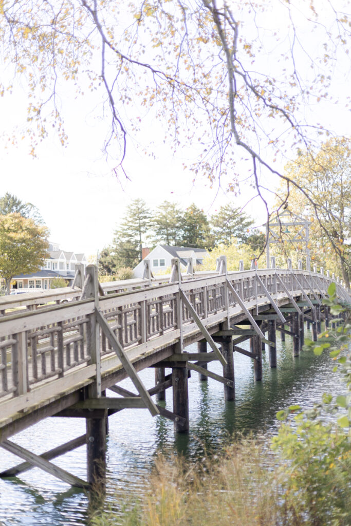 Wooden Bridge at Spring Lake, New Jersey, Divine Park