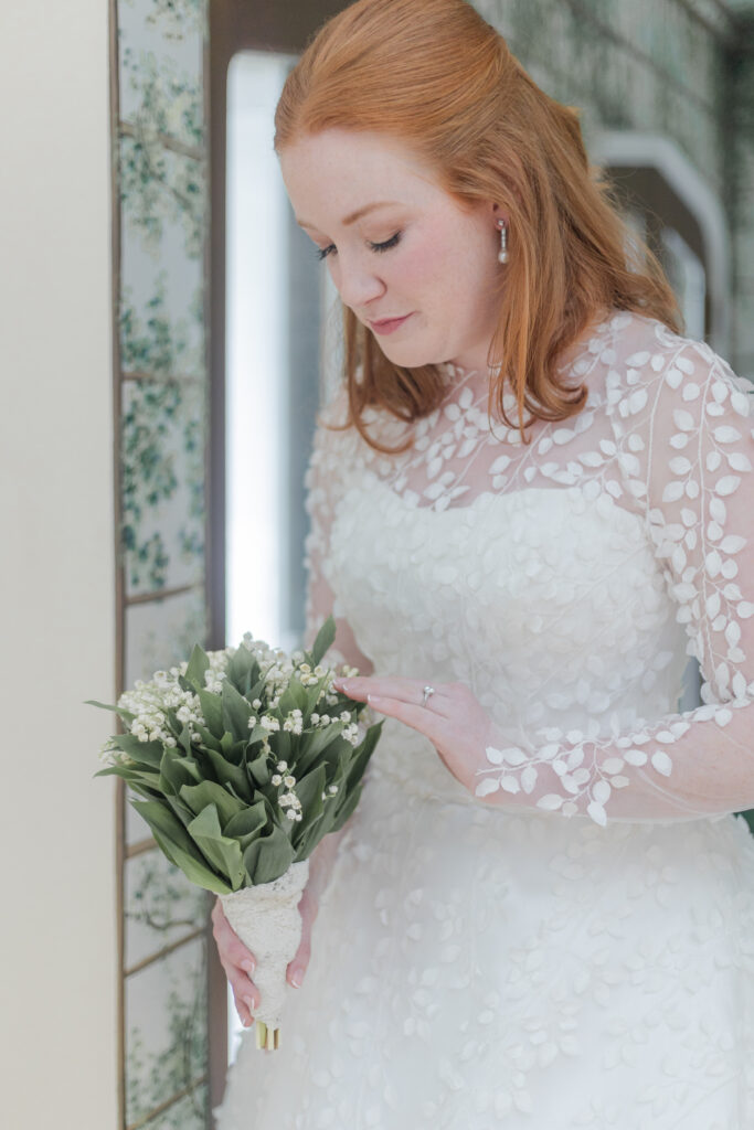 Bride indoor portraits