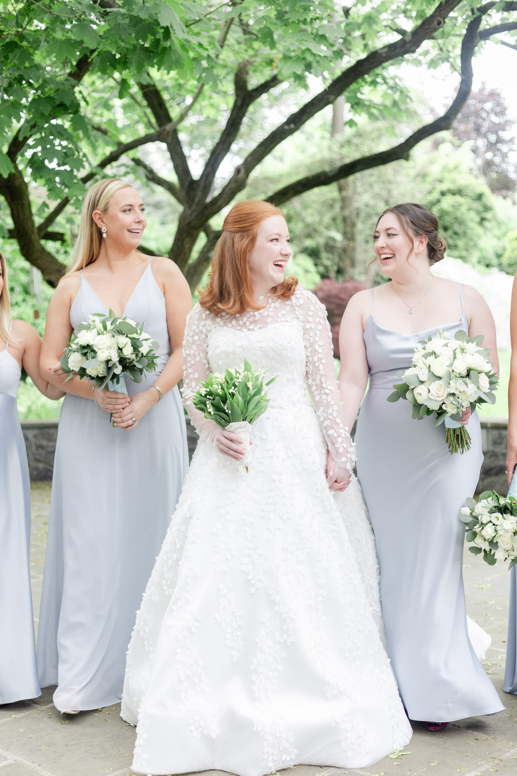 Bride and bridal party photos