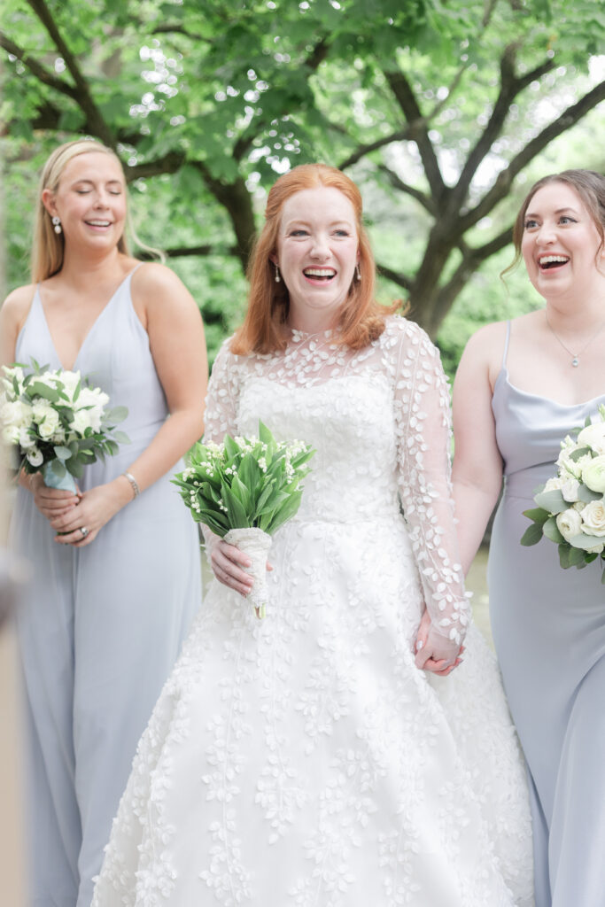 Bride and bridal party photos