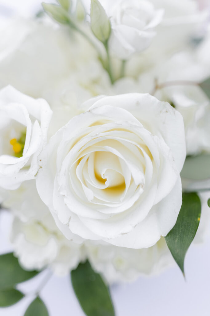 Floral centerpiece details