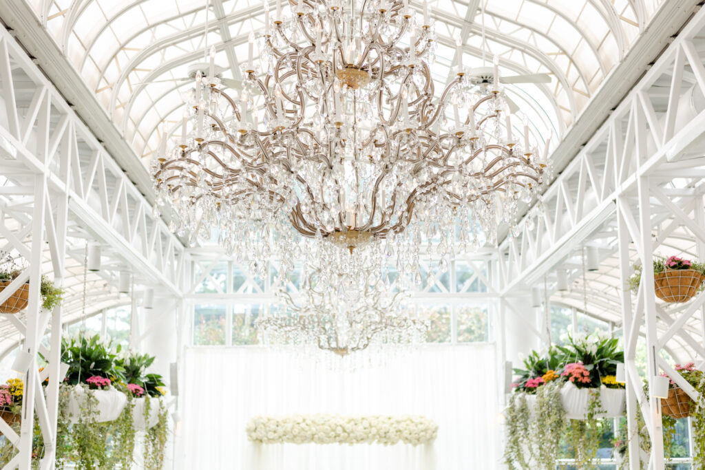 Wedding Ceremony Madison Hotel Conservatory 