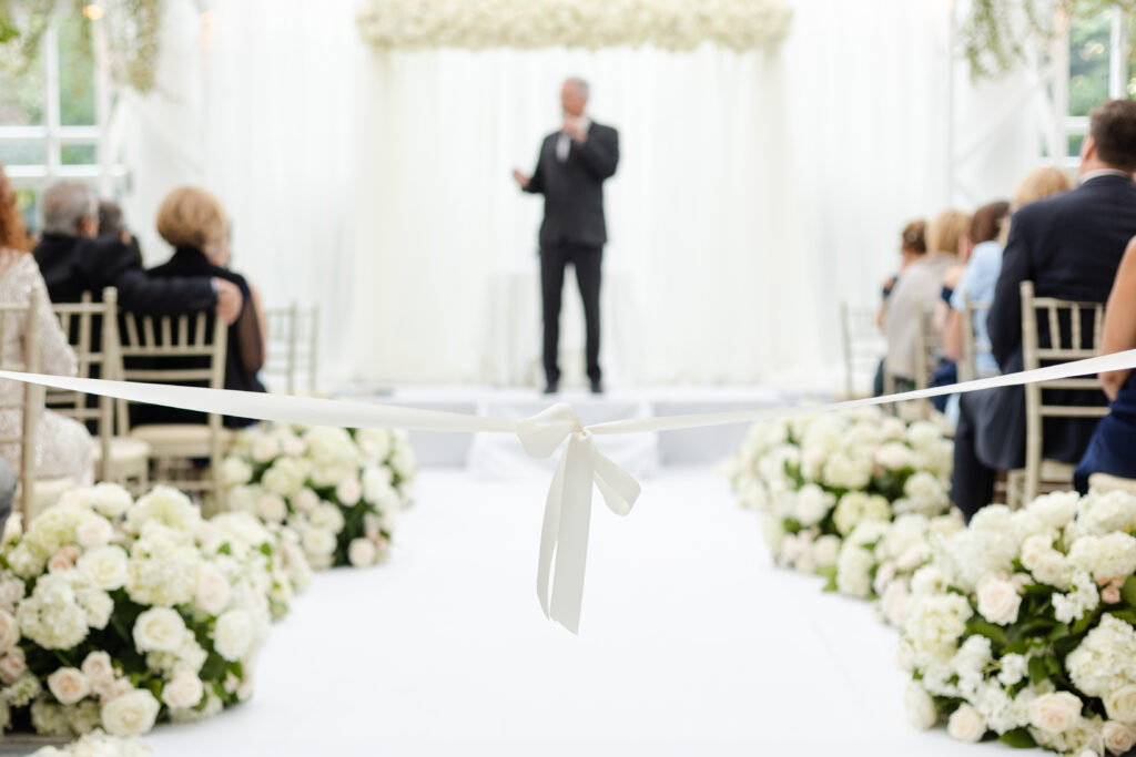 Wedding Ceremony Madison Hotel Conservatory