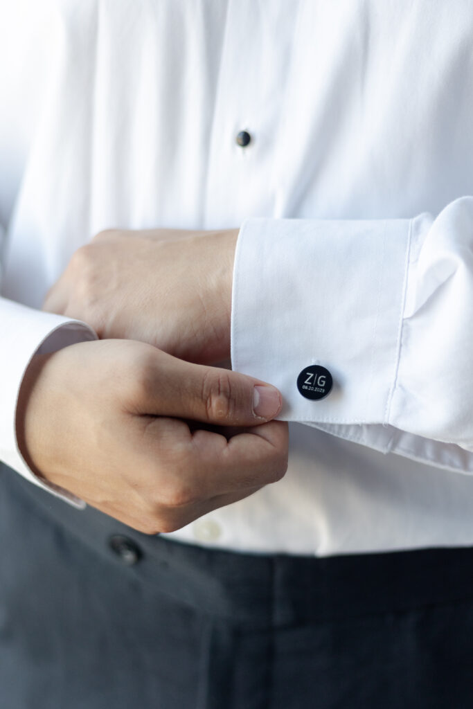 Groom's cufflinks