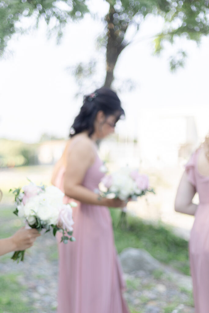 Bridal party at Oceanview of Nahant