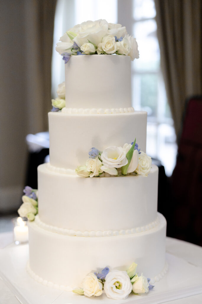 Spring wedding cake