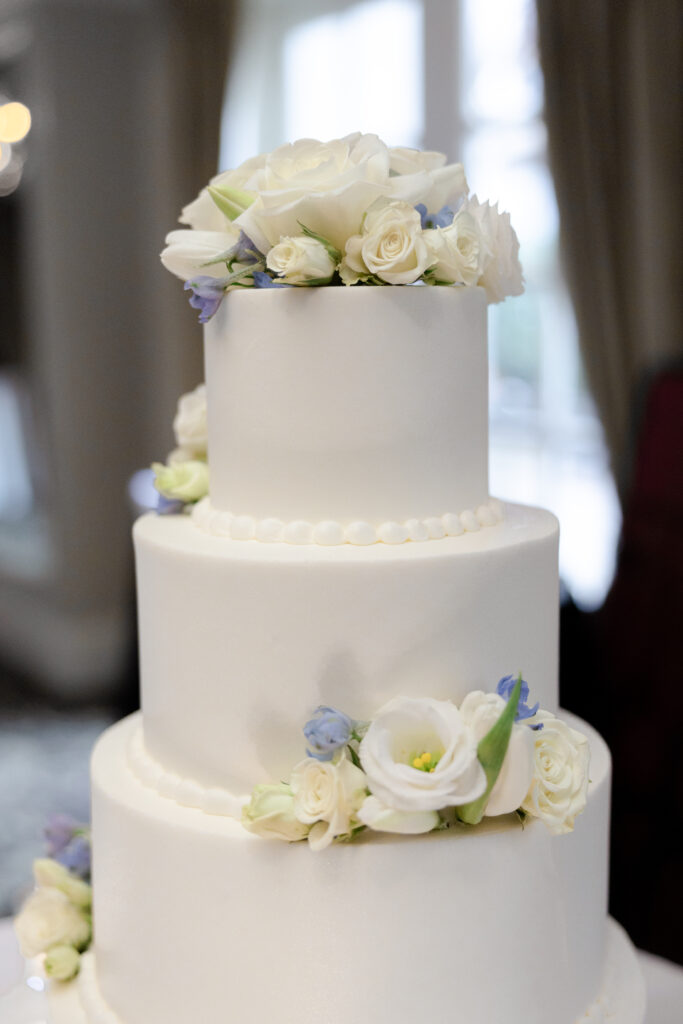 Spring wedding cake