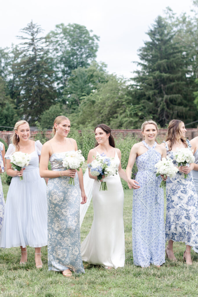 Bride and bridesmaid at NJ Princeton Wedding Venue