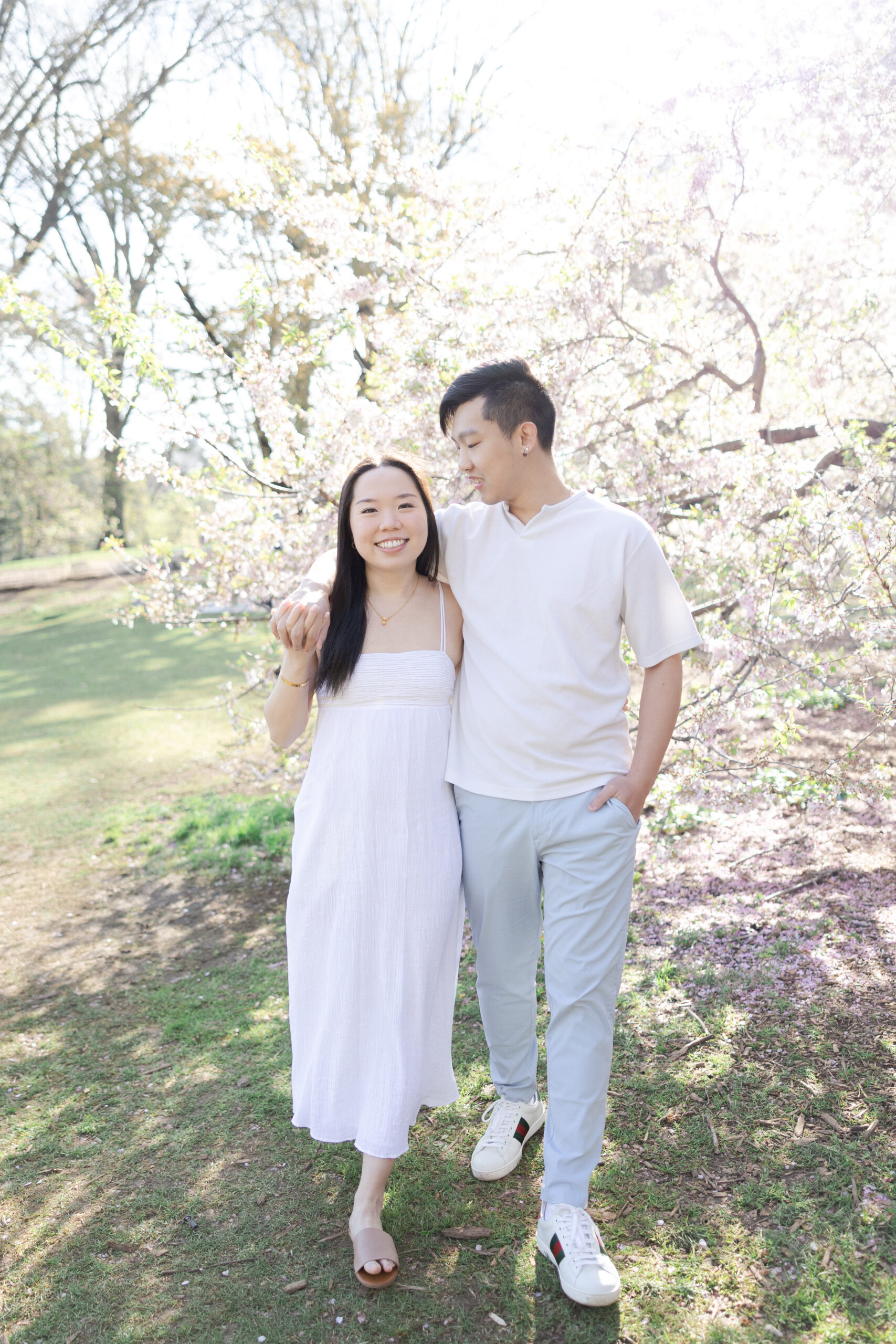 Engagement session in Central Park NYC