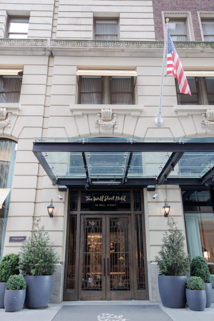 Wall Street Hotel Exterior