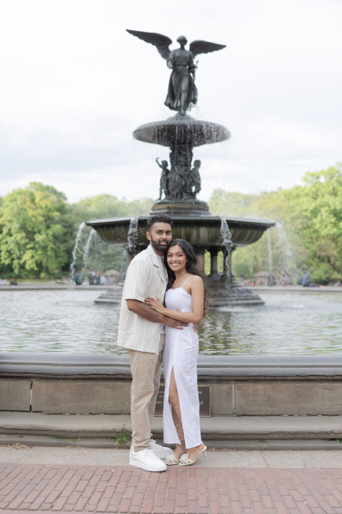 NYC Engagement Session at Bethesda Fountain