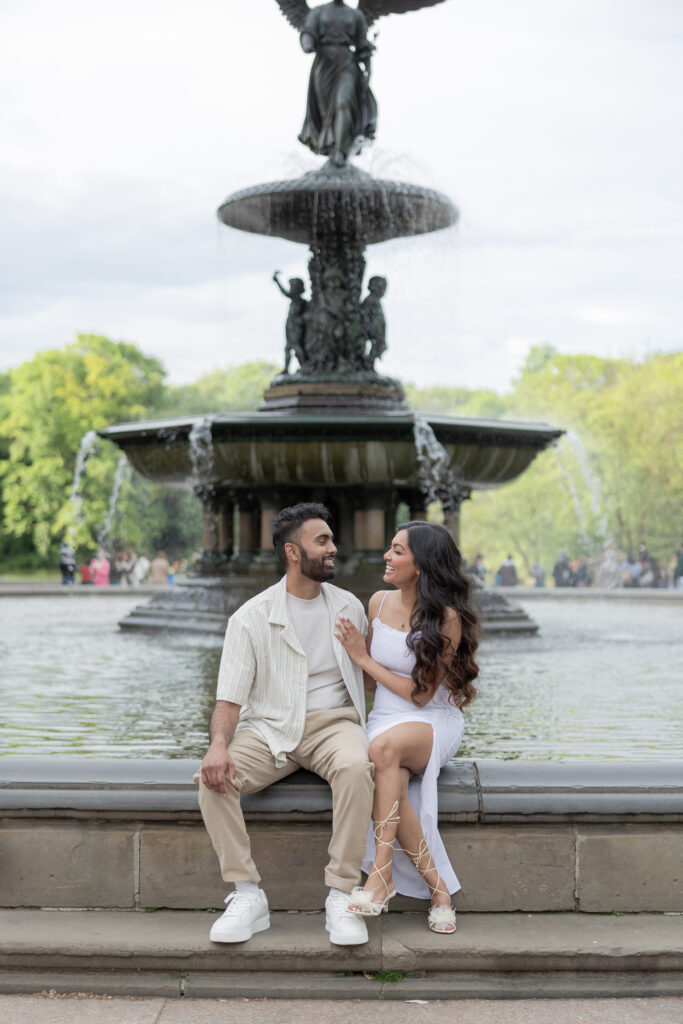 Spring Engagement Session in Central Park NYC