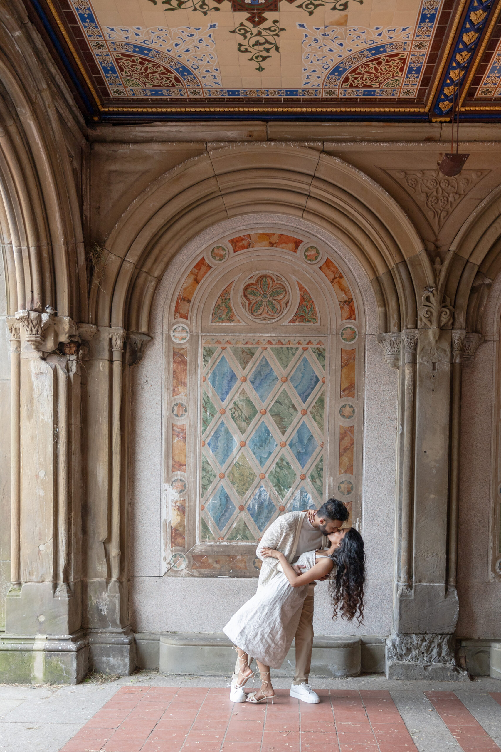 Casual engagement outfit