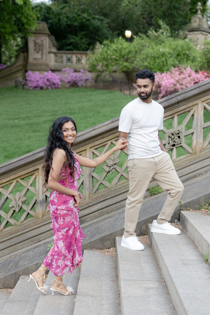 Spring Couple Photo Session at NYC Central Park