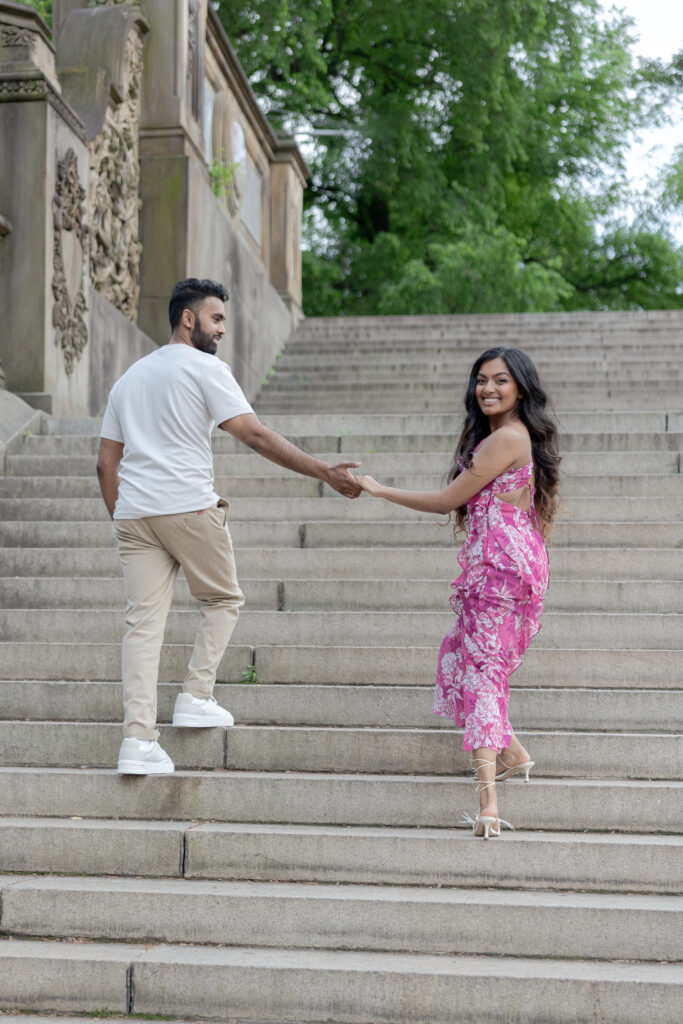 Spring Couple Photo Session at NYC Central Park