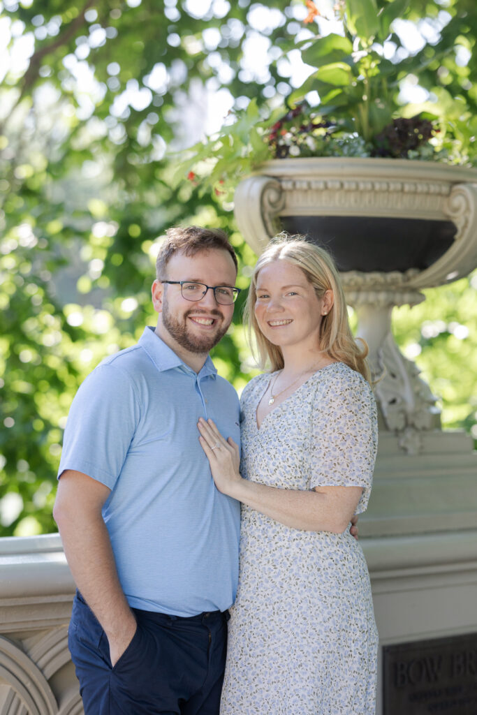 Central Park engagement photos