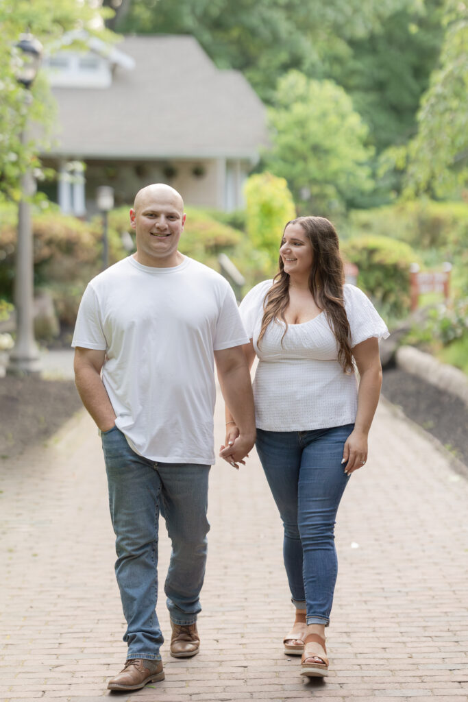 New Jersey couple photos at Sayen House and Gardens