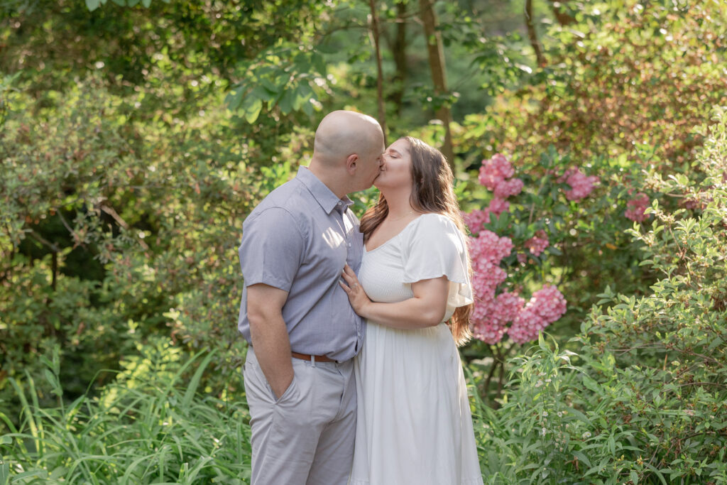 Sayen House and Gardens engagement photos