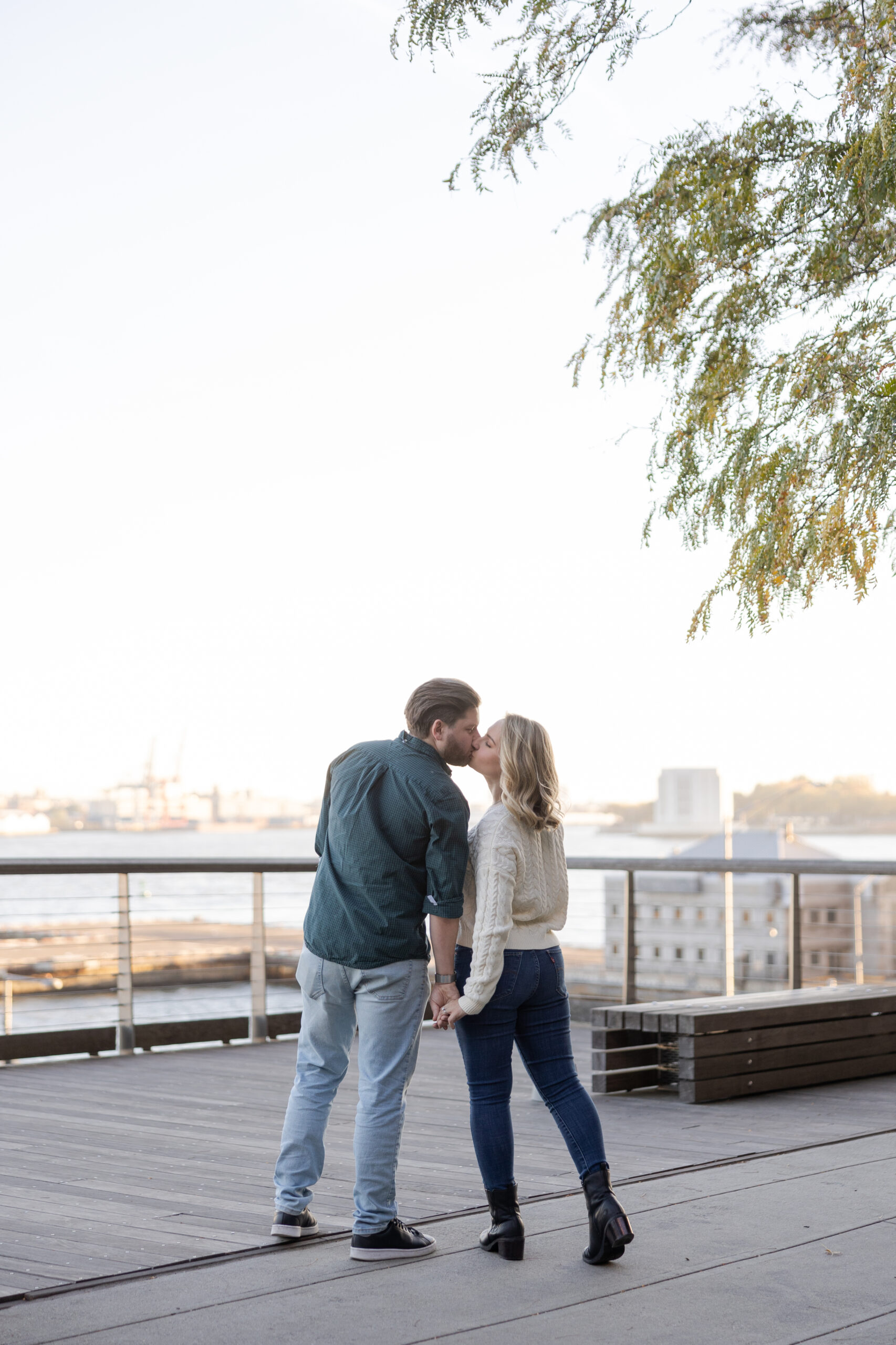Engagement Photos in Financial District NYC
