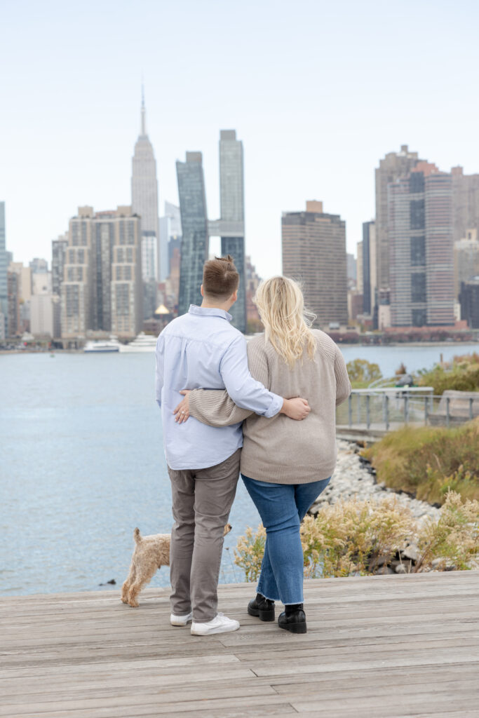 Fall Engagement Session in Long Island City