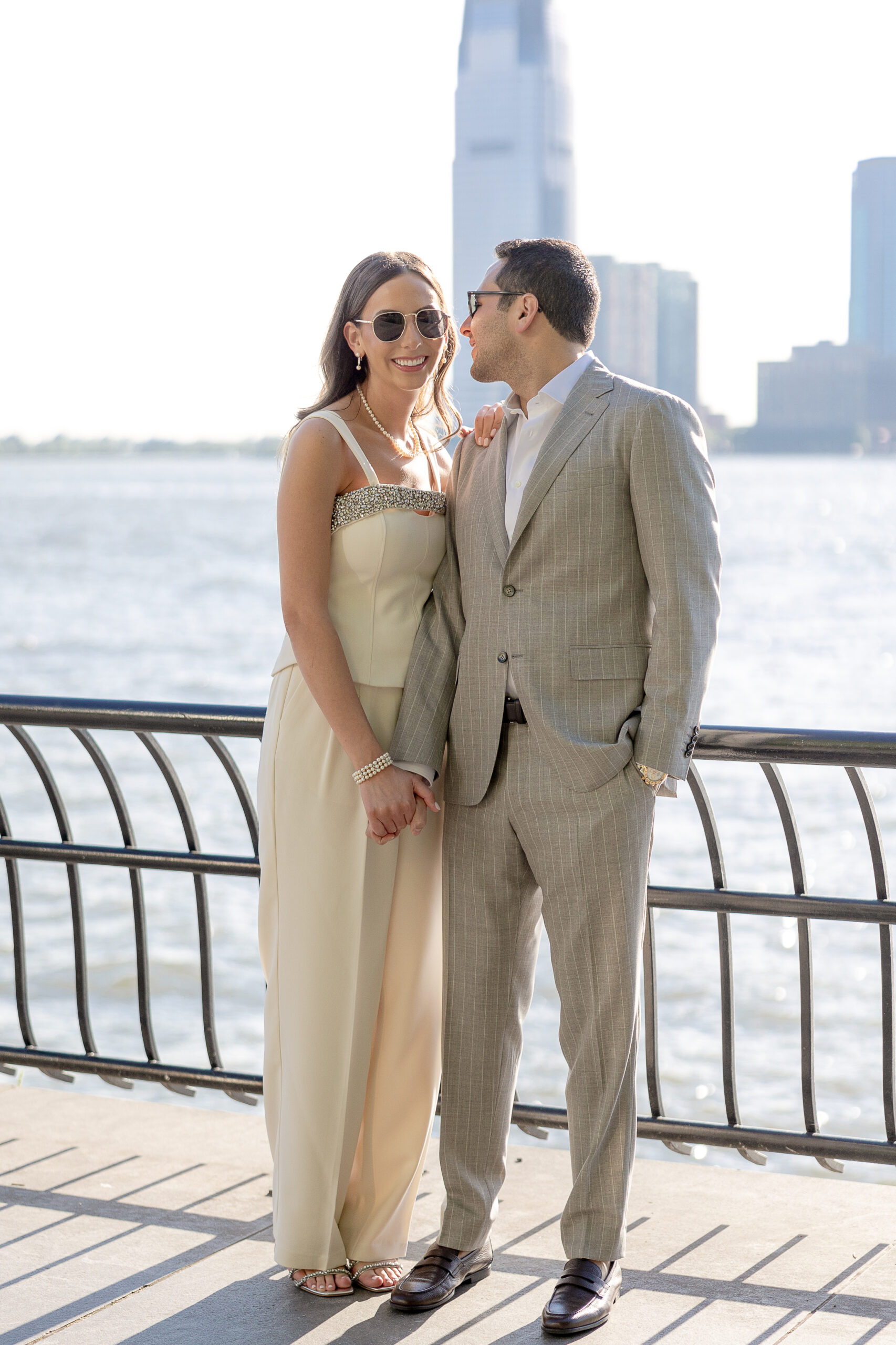 Summer engagement session in NYC