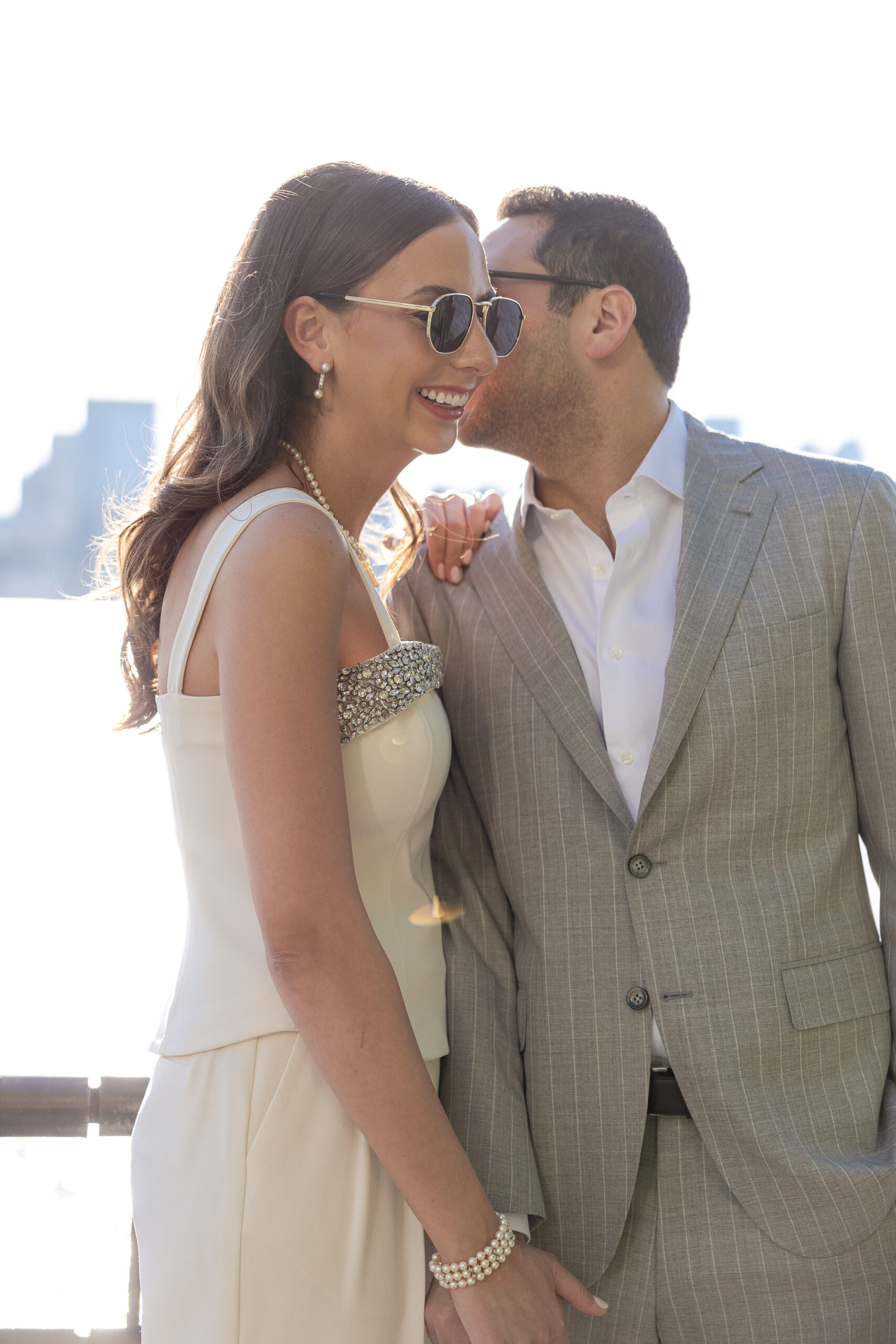 Summer engagement session in NYC
