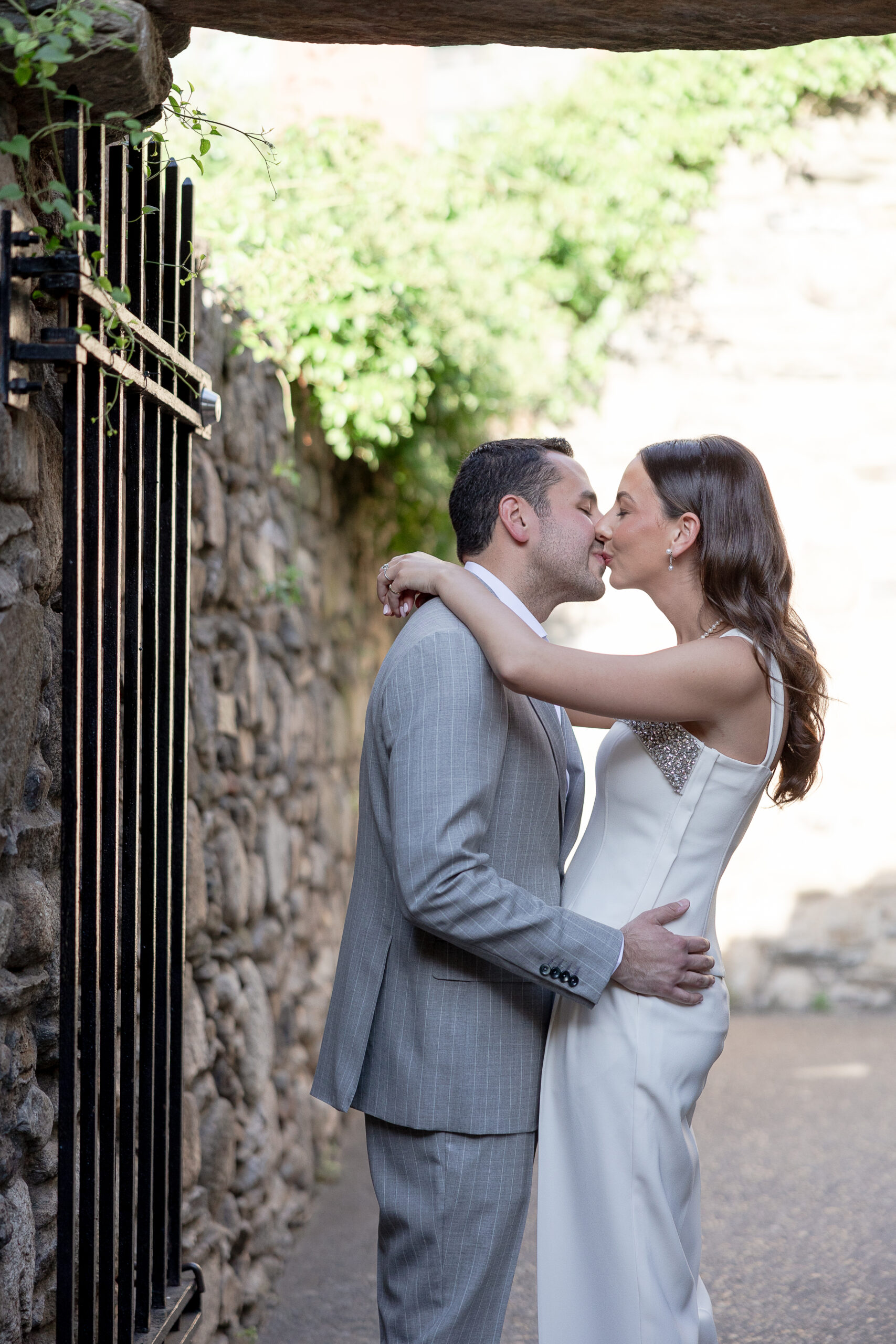 NYC couples photo in Tribeca